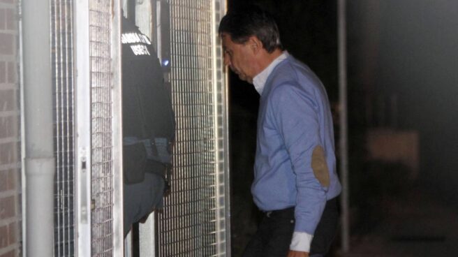 ignacio gonzález Ignacio González el día de su detención por supuestas irregularidades en el Canal de Isabel II