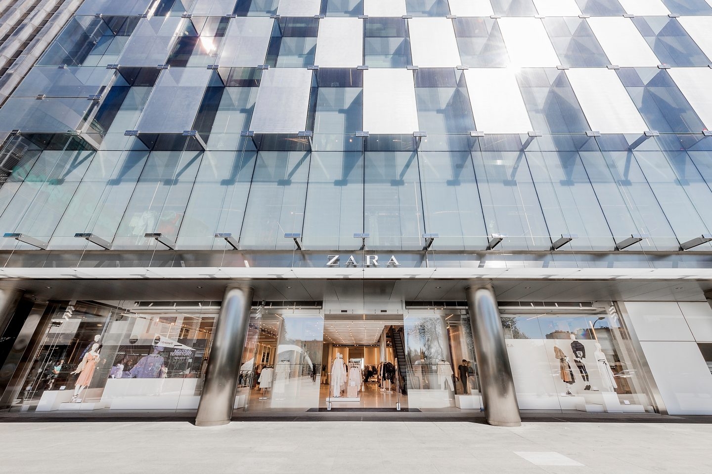 Zara abre su mayor tienda en el Paseo de la Castellana (Madrid)