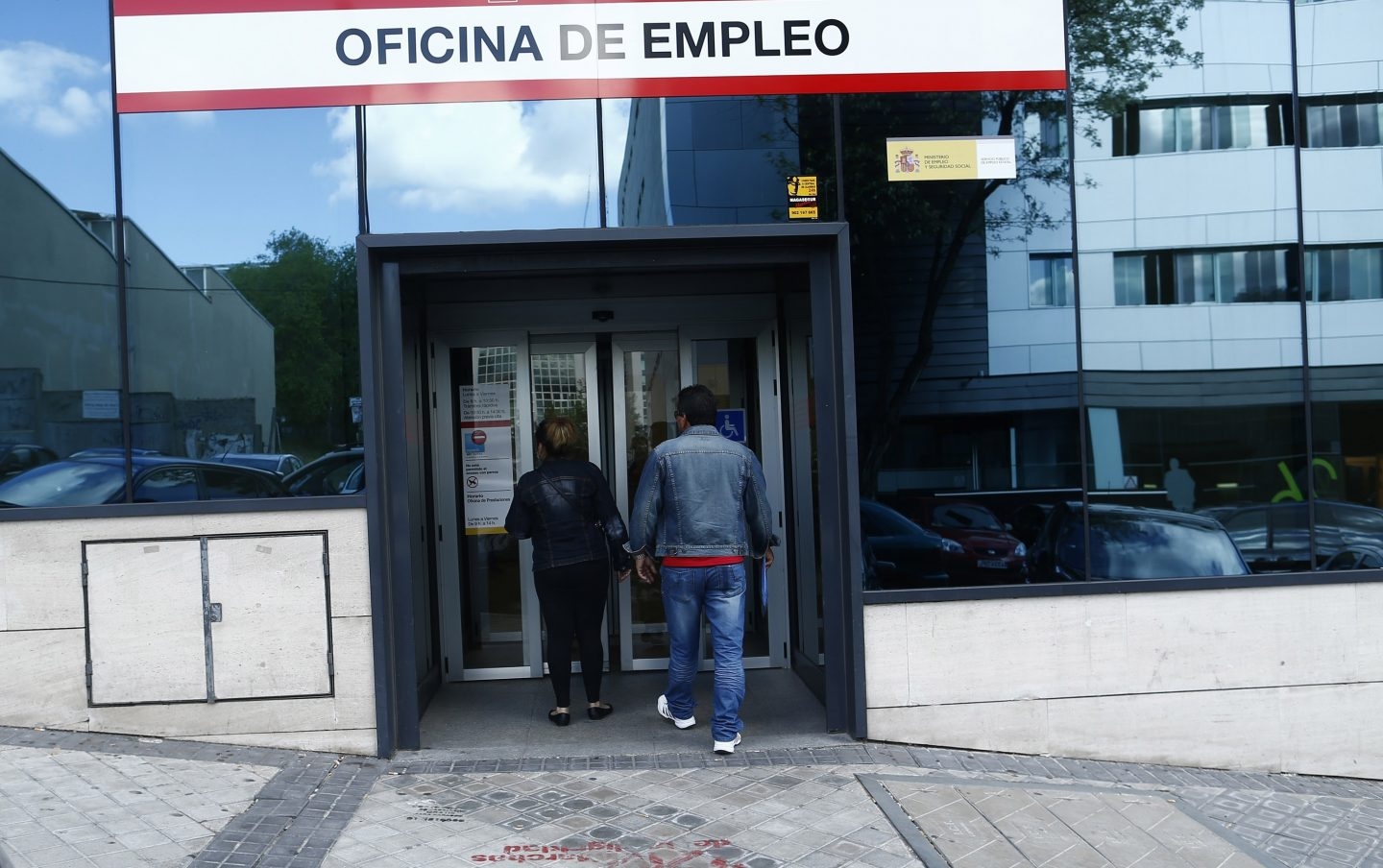 Una oficina de empleo en Madrid. Archivo.