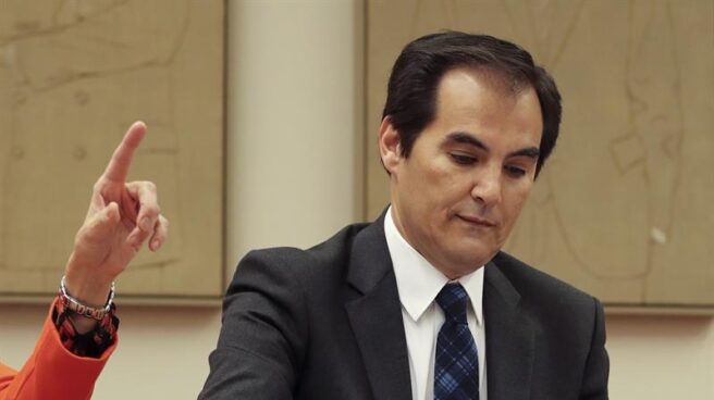 José Antonio Nieto, al comienzo de su comparecencia este viernes ante la comisión de Interior.