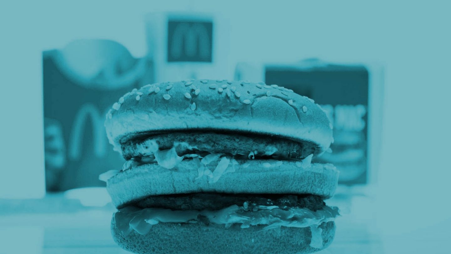 Hamburguesa Big Mac de McDonald's.