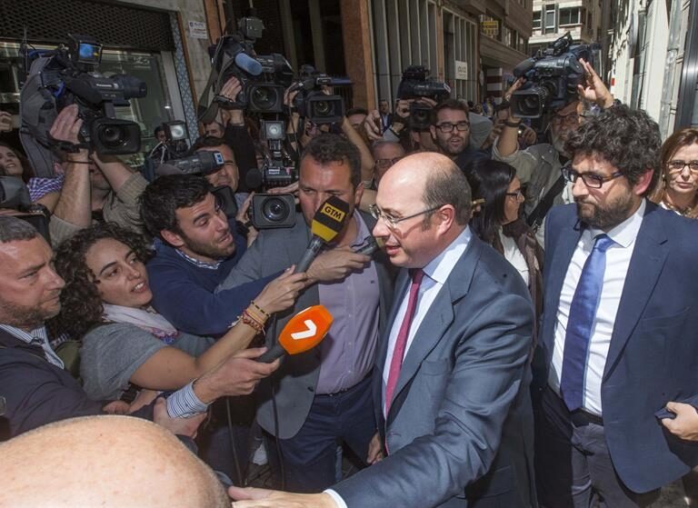 Pedro Antonio Sánchez pide declarar voluntariamente por Púnica y el juez le cita el 6 de junio