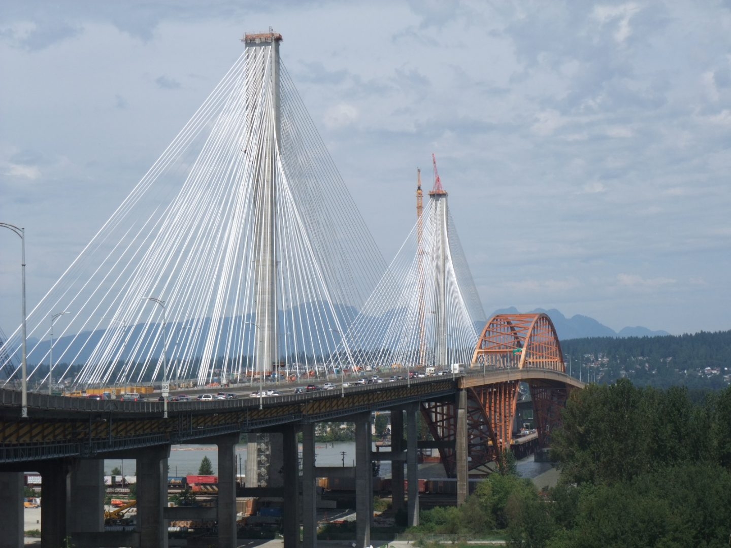 Puente Newport Pell en Rhode Island (EEUU), cuya autopista de peaje gestiona Abertis.