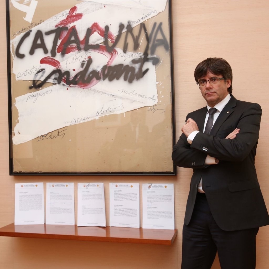 El presidente de la Generalitat, Carles Puigdemont.