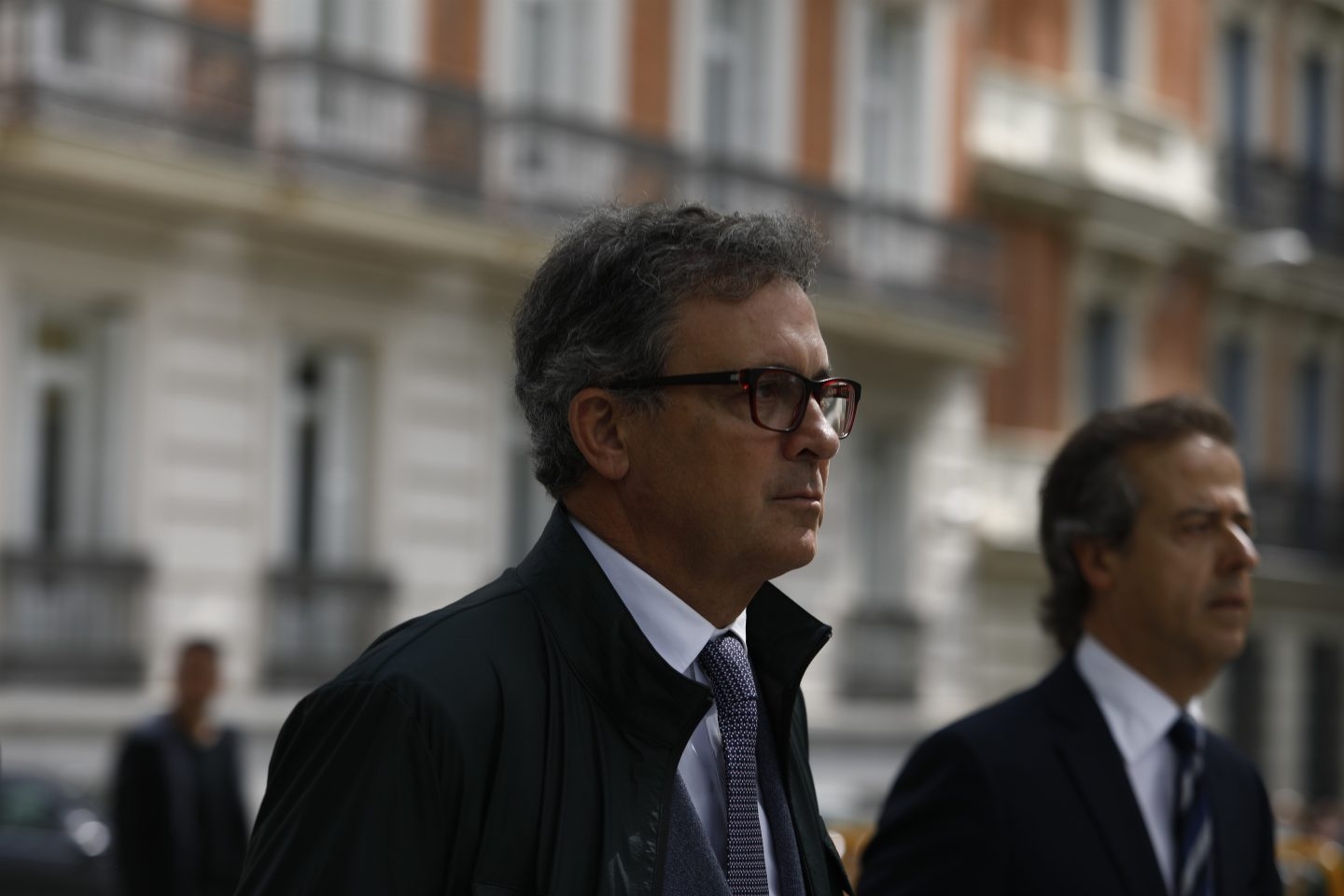 Jordi Pujol Ferrusola, 'Pujol jr', a su llegada a la Audiencia Nacional.