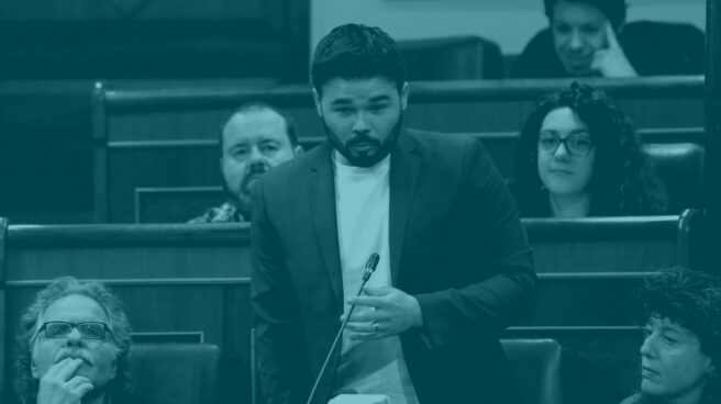 El portavoz ERC, Gabriel Rufián. El portavoz ERC, Gabriel Rufián.