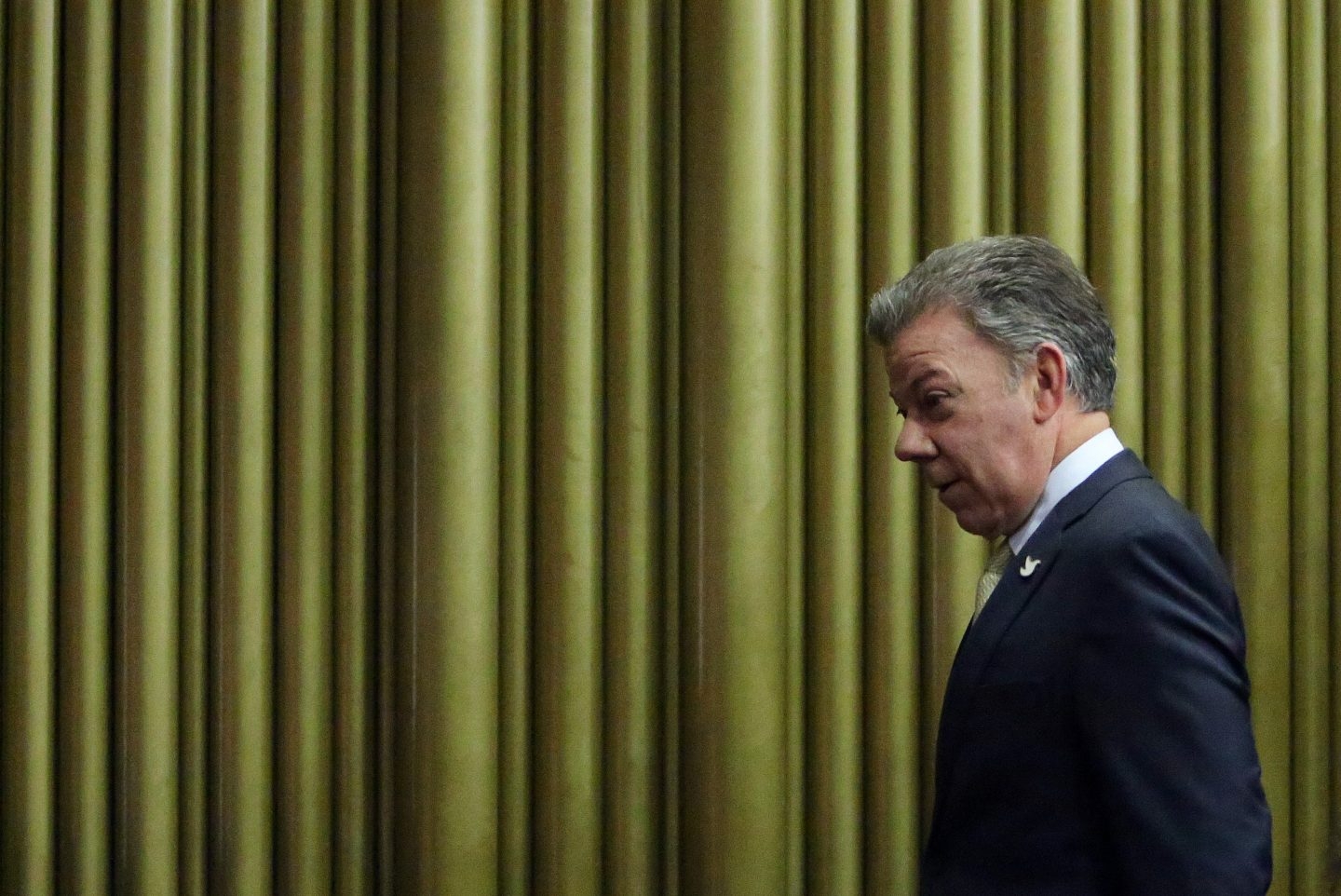 El presidente de Colombia, Juan Manuel Santos.