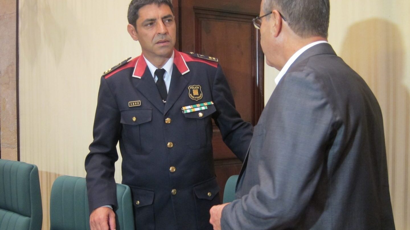 Josep Lluís Trapero, mayor de los Mossos d'Esquadra.