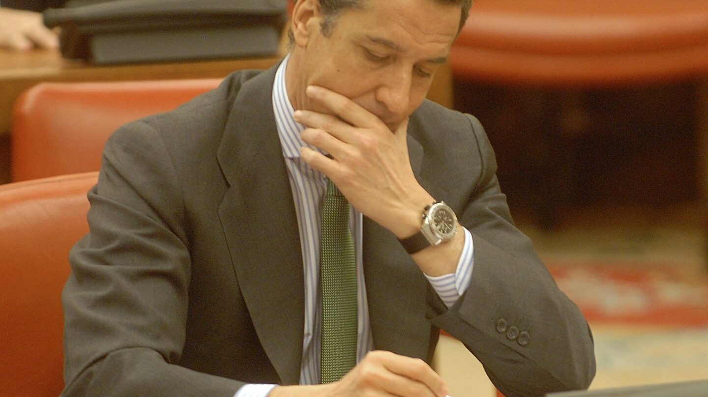 Eduardo Zaplana, ex presidente de la Generalitat Valenciana y ex ministro de Trabajo.