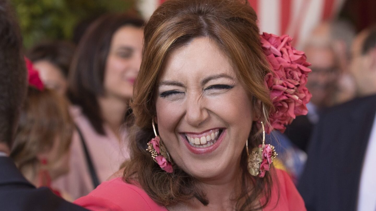 Susana Díaz, en la Feria de Sevilla.