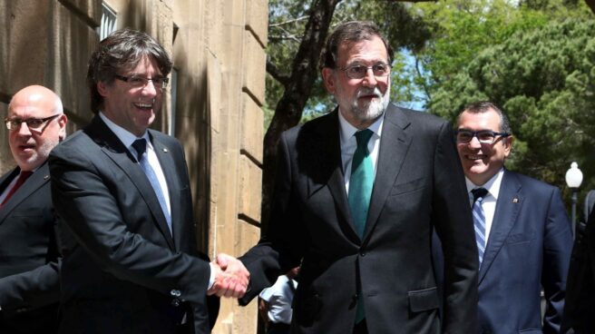 Carles Puigdemont y Mariano Rajoy