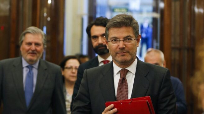catala dimision El ministro de Justicia, Rafael Catalá, este martes en el Congreso donde fue reprobado.
