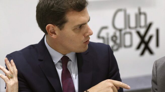 Albert Rivera en el Club Siglo XXI