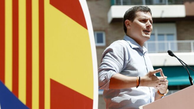 albert rivera ciudadanos El líder de Ciudadanos, Albert Rivera, durante una intervención en Cataluña.