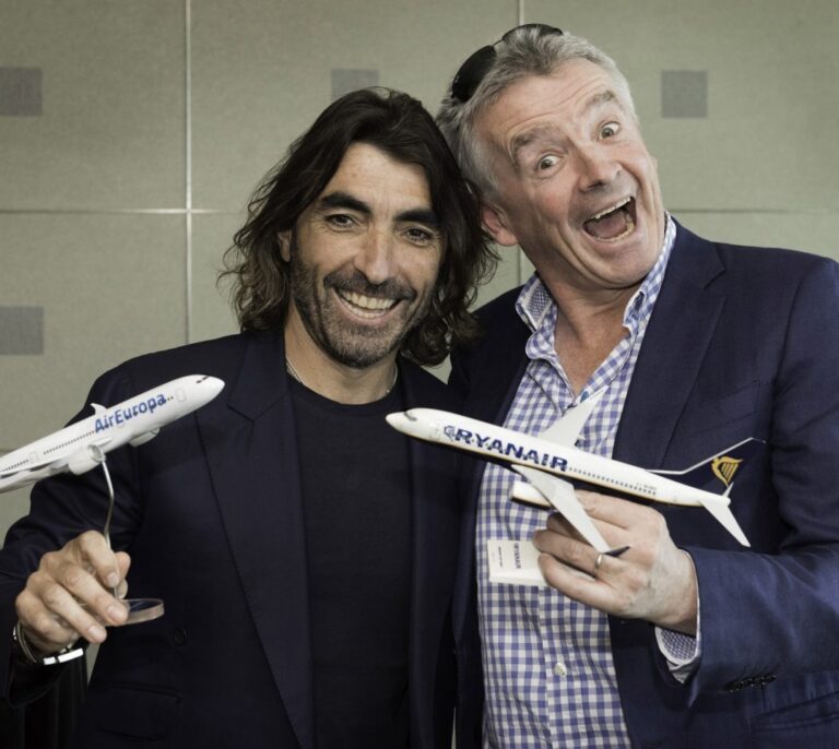 Ryanair se alía con Air Europa para ofrecer en Madrid vuelos a EEUU y Latinoamérica