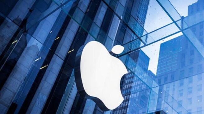 Apple Fachada de una Apple Store.