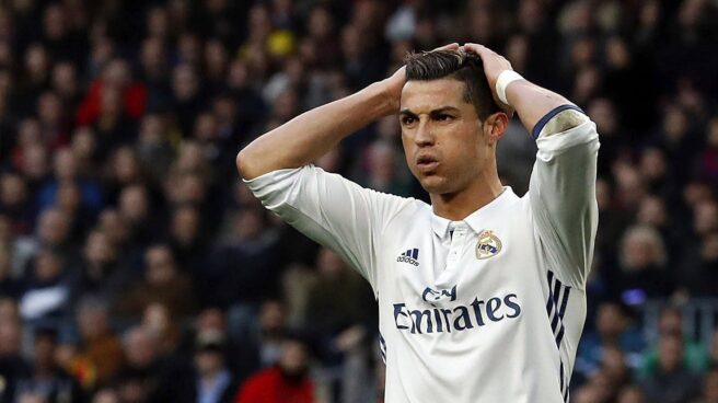 CR71 El jugador del Real Madrid, Cristiano Ronaldo.