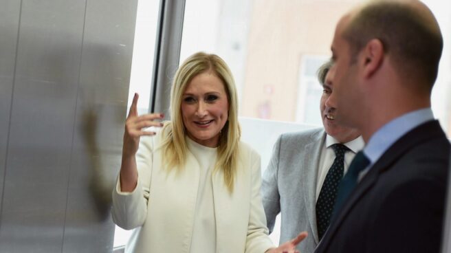 Cristina Cifuentes, junto a Angel Garrido. Cristina Cifuentes, junto a Angel Garrido.