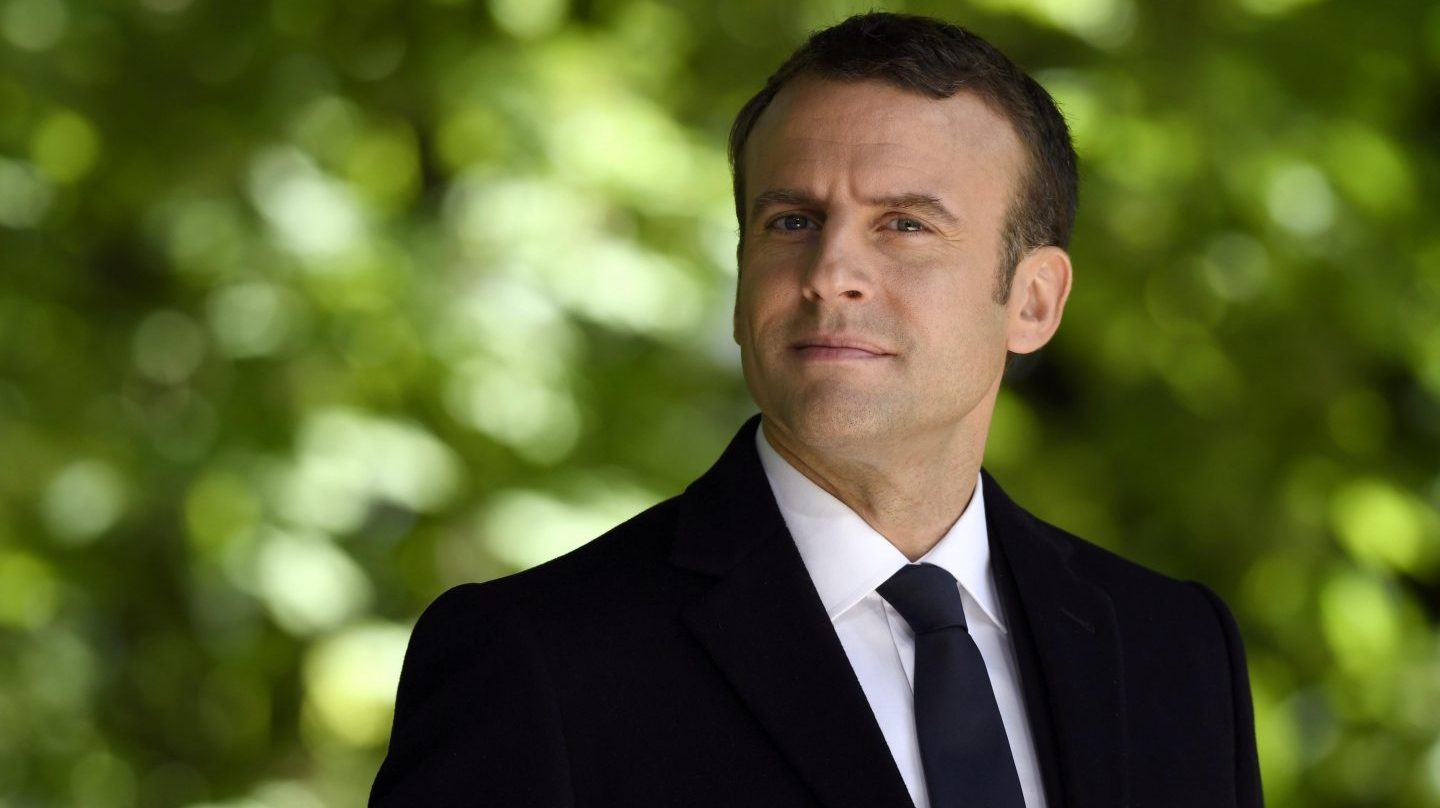 Emmanuel Macron, presidente de Francia.