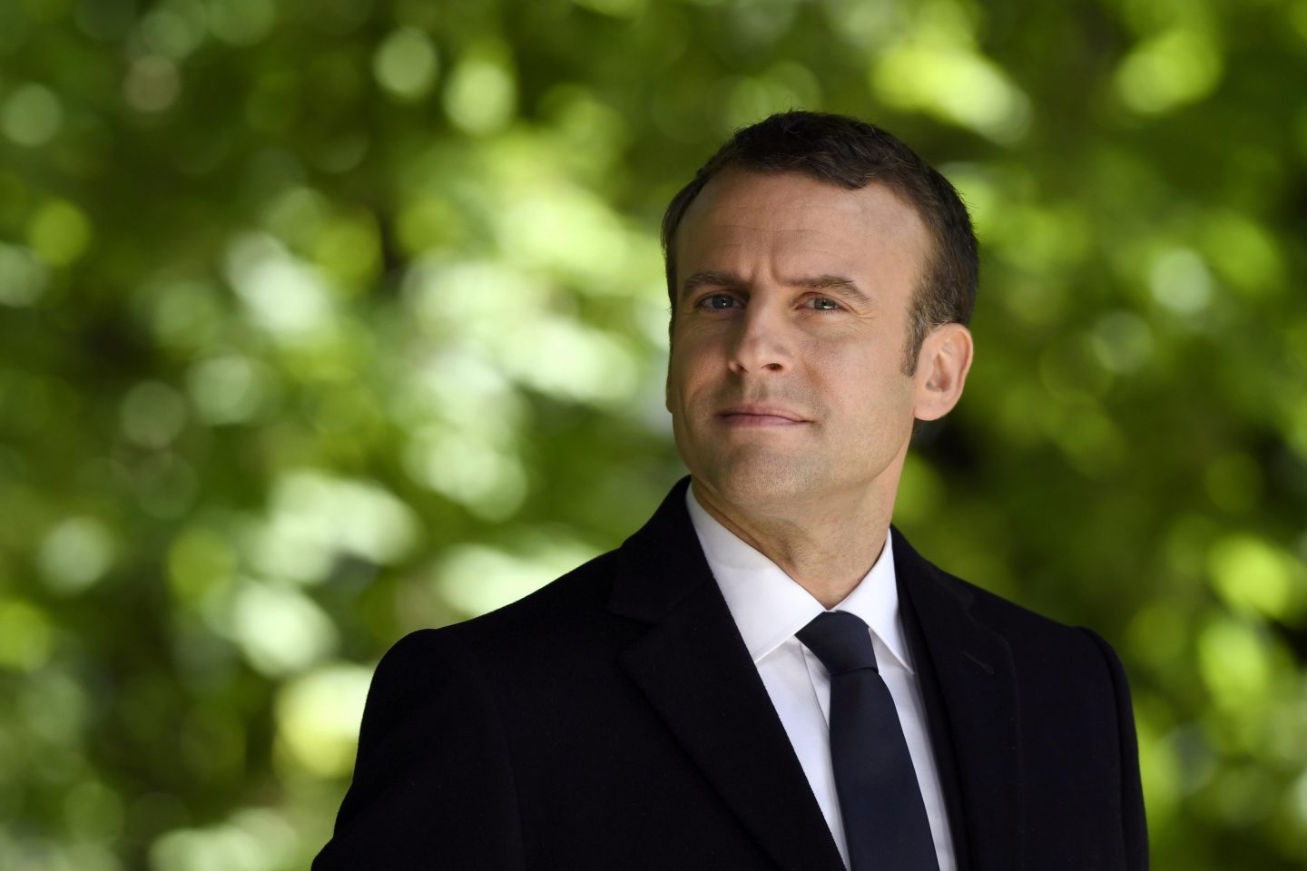 Emmanuel Macron, presidente de Francia.