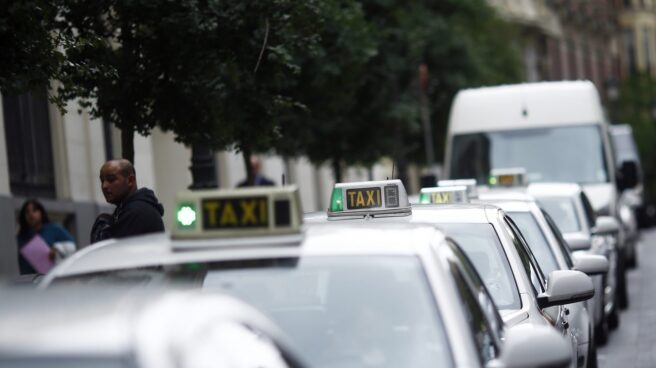 Taxis en Madrid.