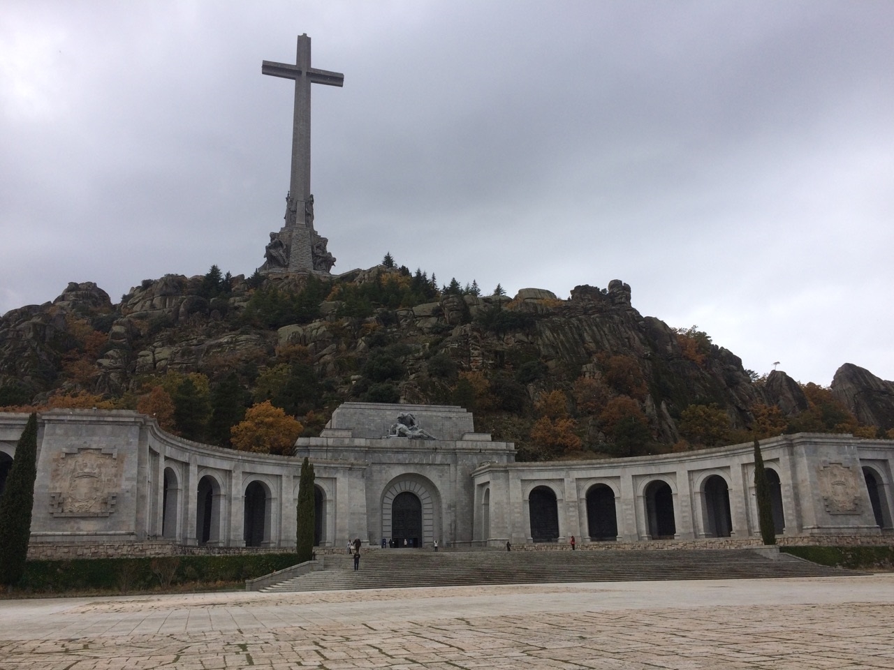 Imagen del Valle de los Caídos, actual mausoleo de Francisco Franco.