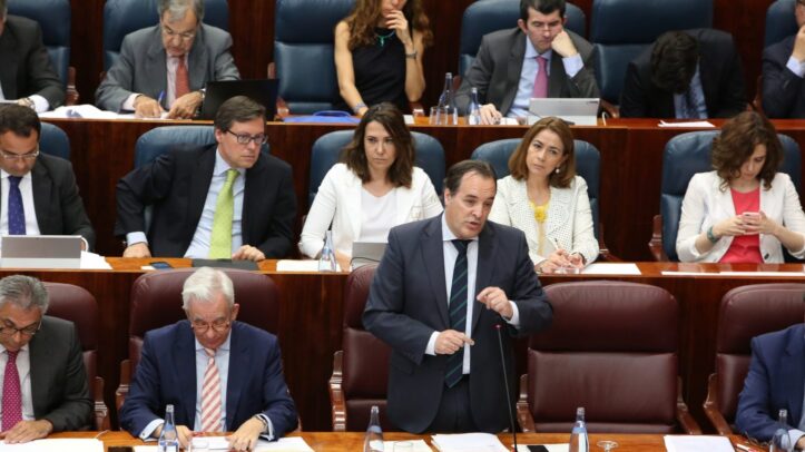 El consejero de Medio Ambiente de la Comunidad de Madrid, Jaime González Taboada.