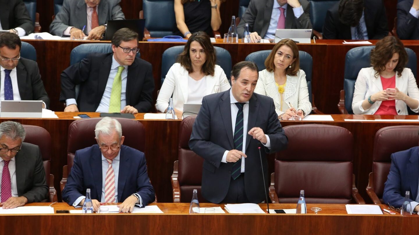 El consejero de Medio Ambiente de la Comunidad de Madrid, Jaime González Taboada.