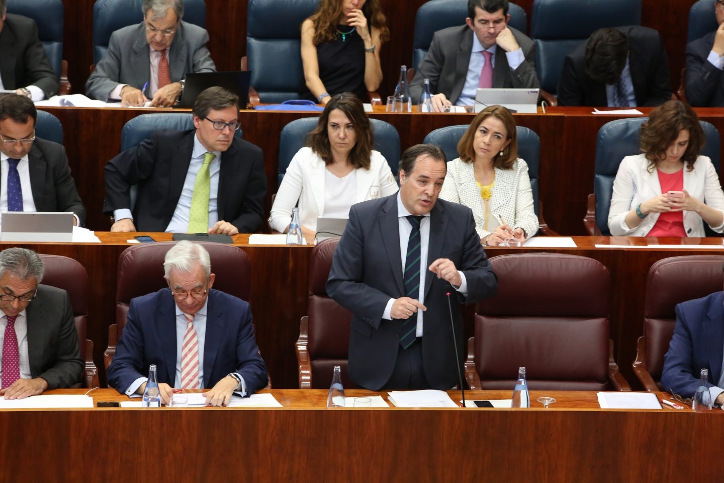 El consejero de Medio Ambiente de la Comunidad de Madrid, Jaime González Taboada.