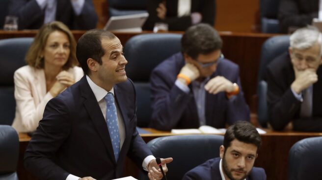 Ignacio Aguado, Ignacio Aguado, portavoz de C's en la Comunidad de Madrid.