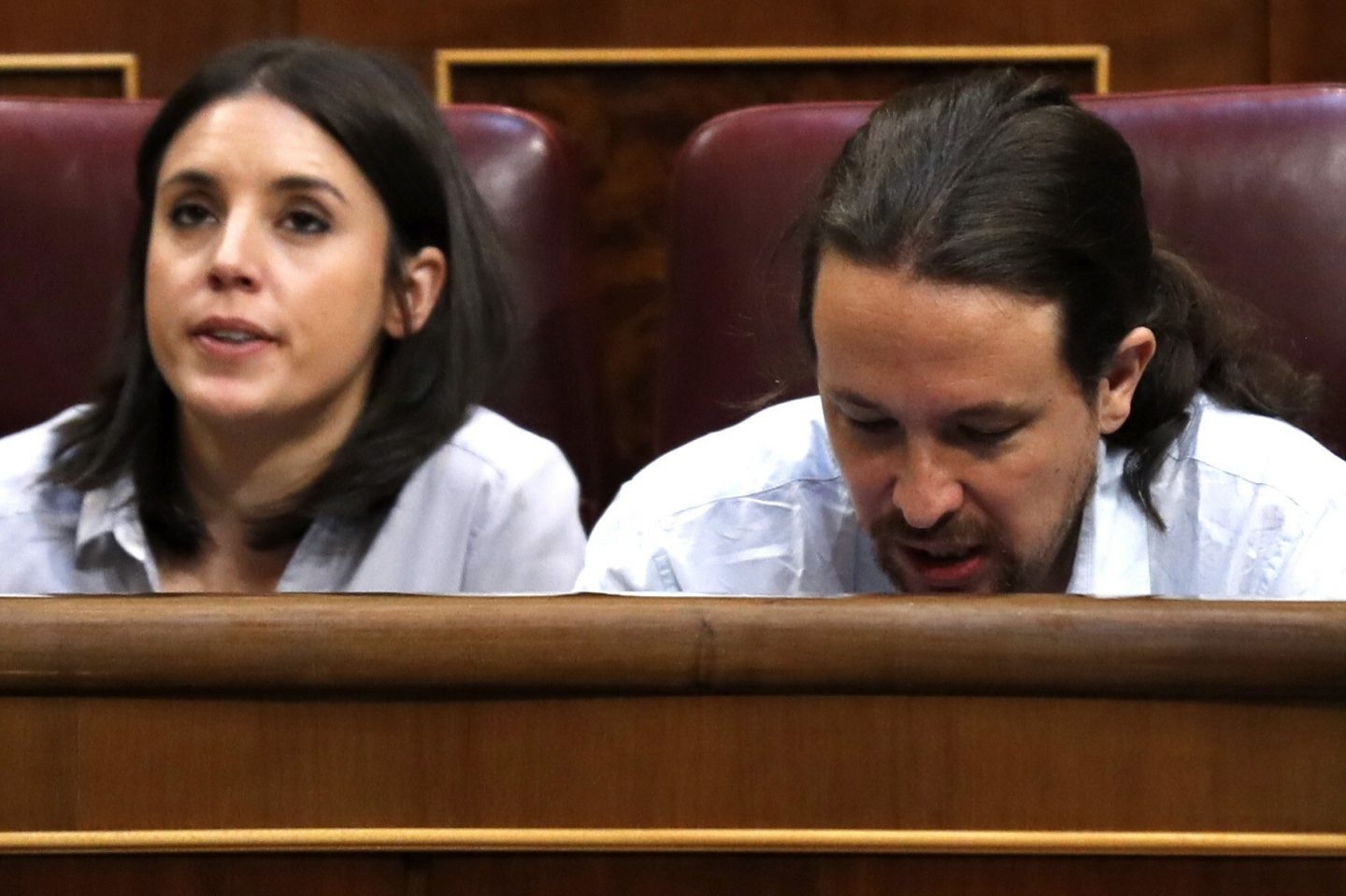 Irene Montero y Pablo Iglesias llevarán el peso de la moción
