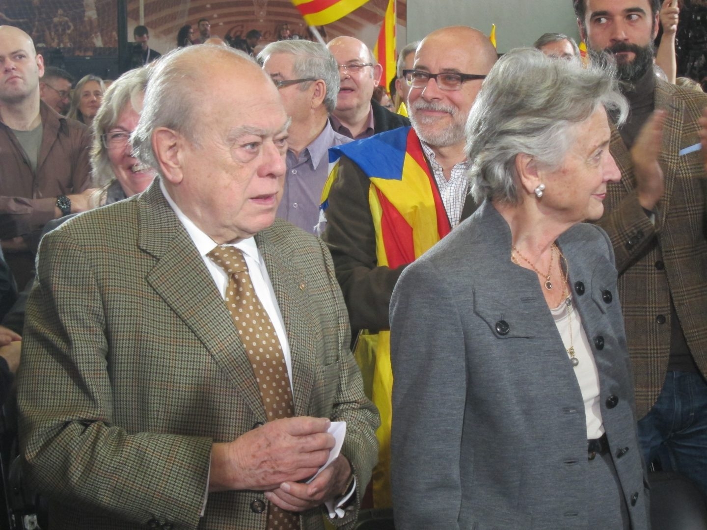 Jordi Pujol y Marta Ferrusola