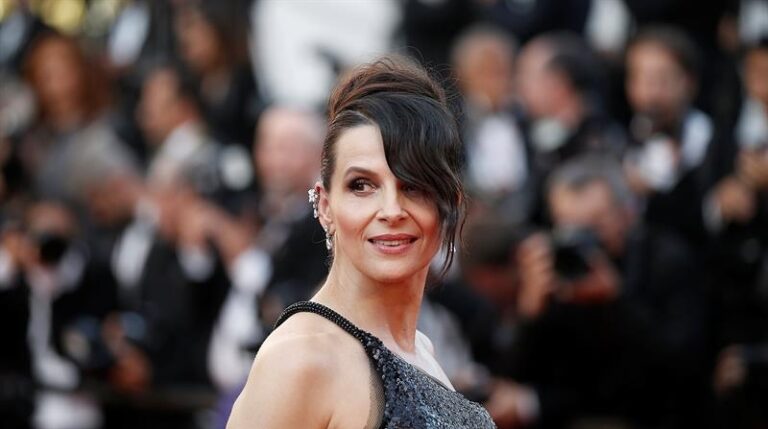 Juliette Binoche en la ceremonia de clausura
