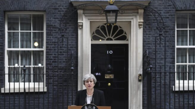 La primera ministra británica, Theresa May.