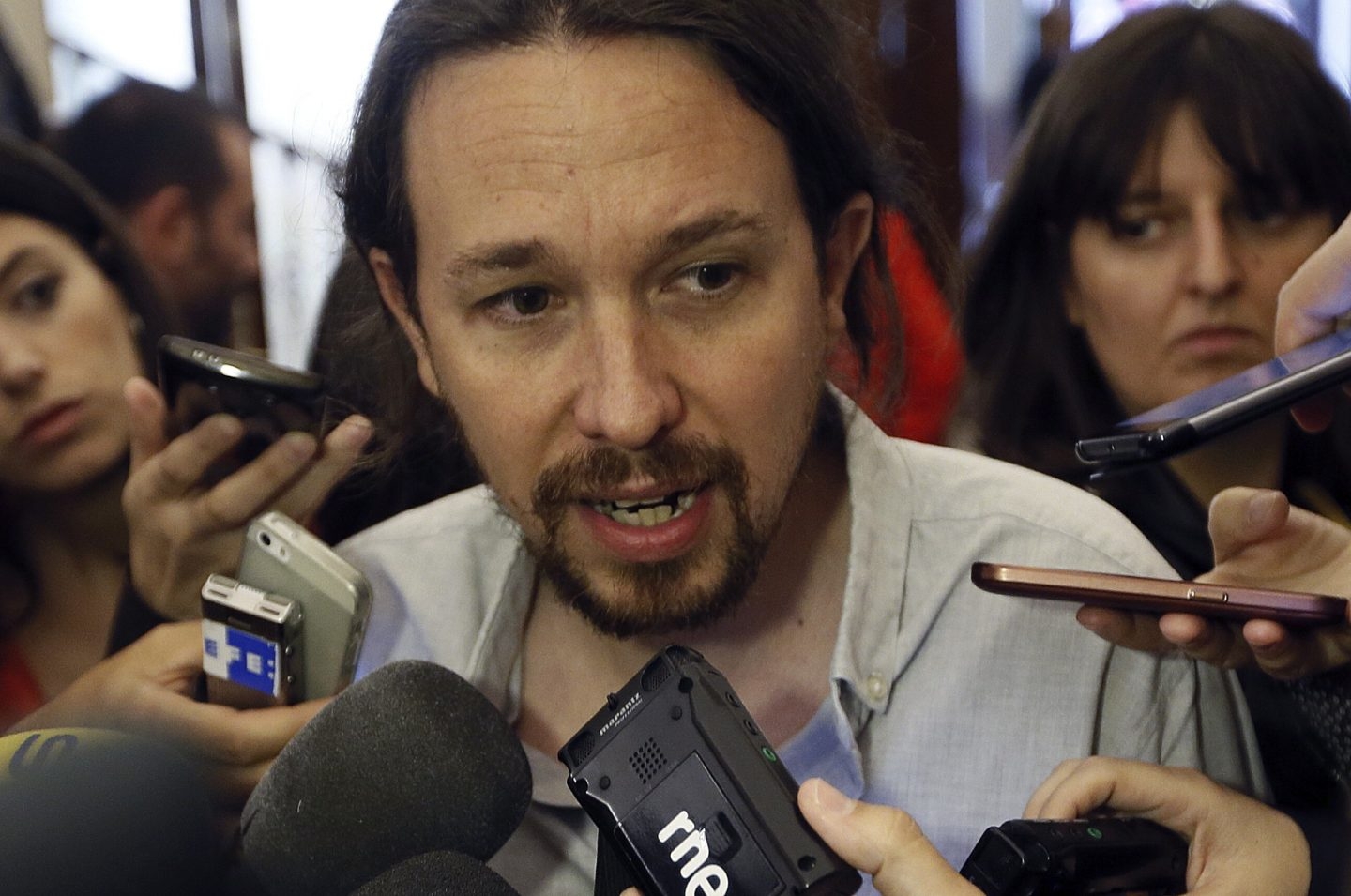 El secretario general de Podemos, Pablo Iglesias.