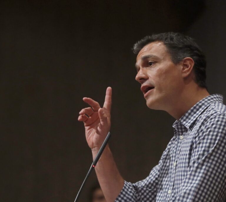Pedro Sánchez se lanza a por Podemos: "Somos la izquierda, la única alternativa real"