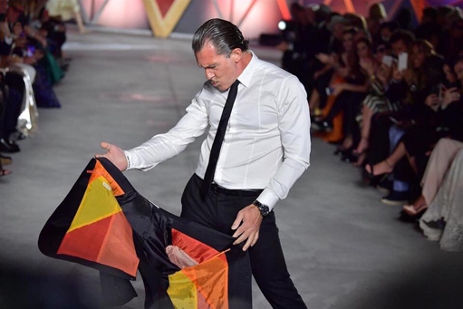 Antonio Banderas, en un desfile en Cannes.