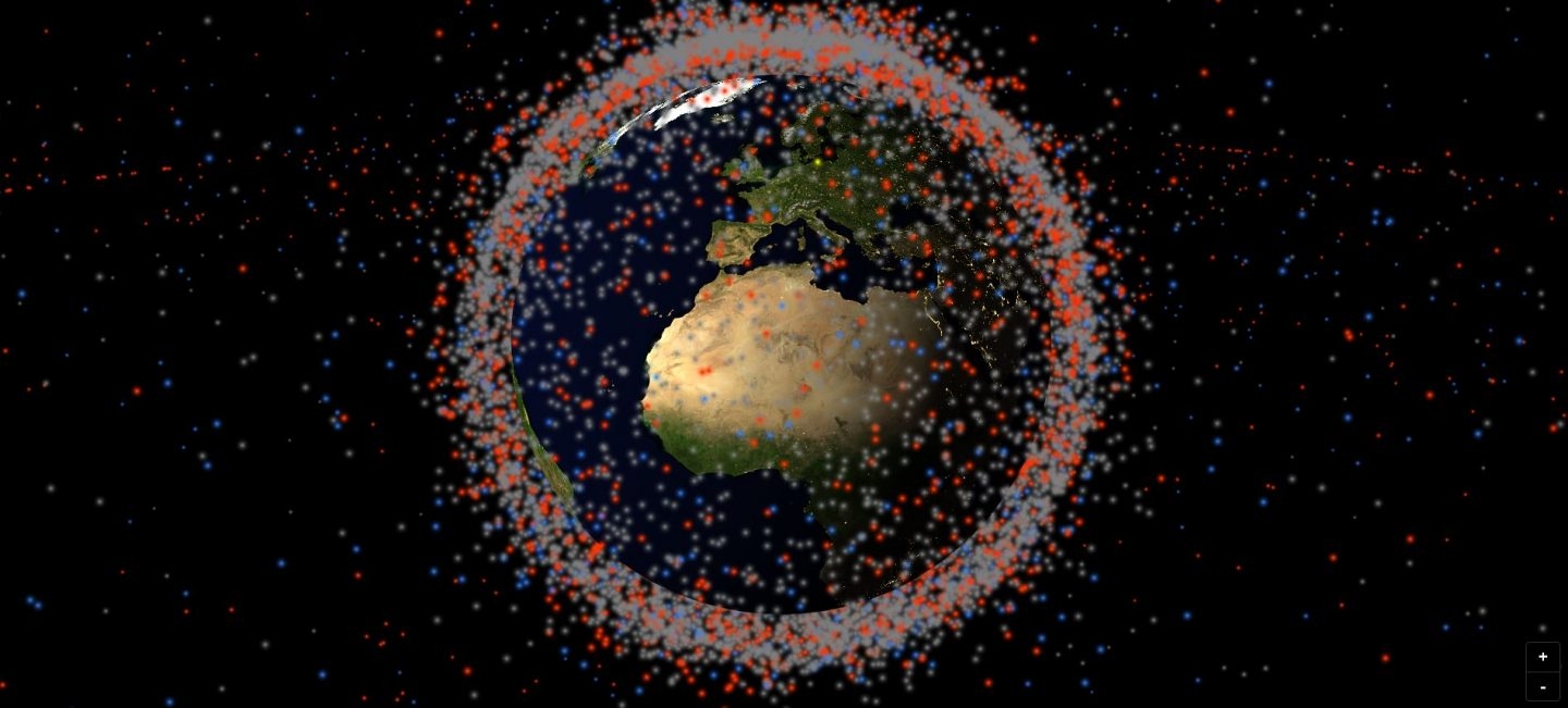 170 millones de fragmentos de chatarra orbitan la tierra