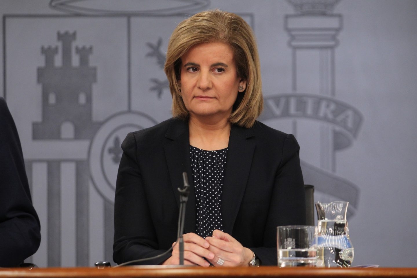 La ministra de Empleo, Fátima Báñez, asegura que reducir la precariedad y las pensiones son prioridades del Gobierno.