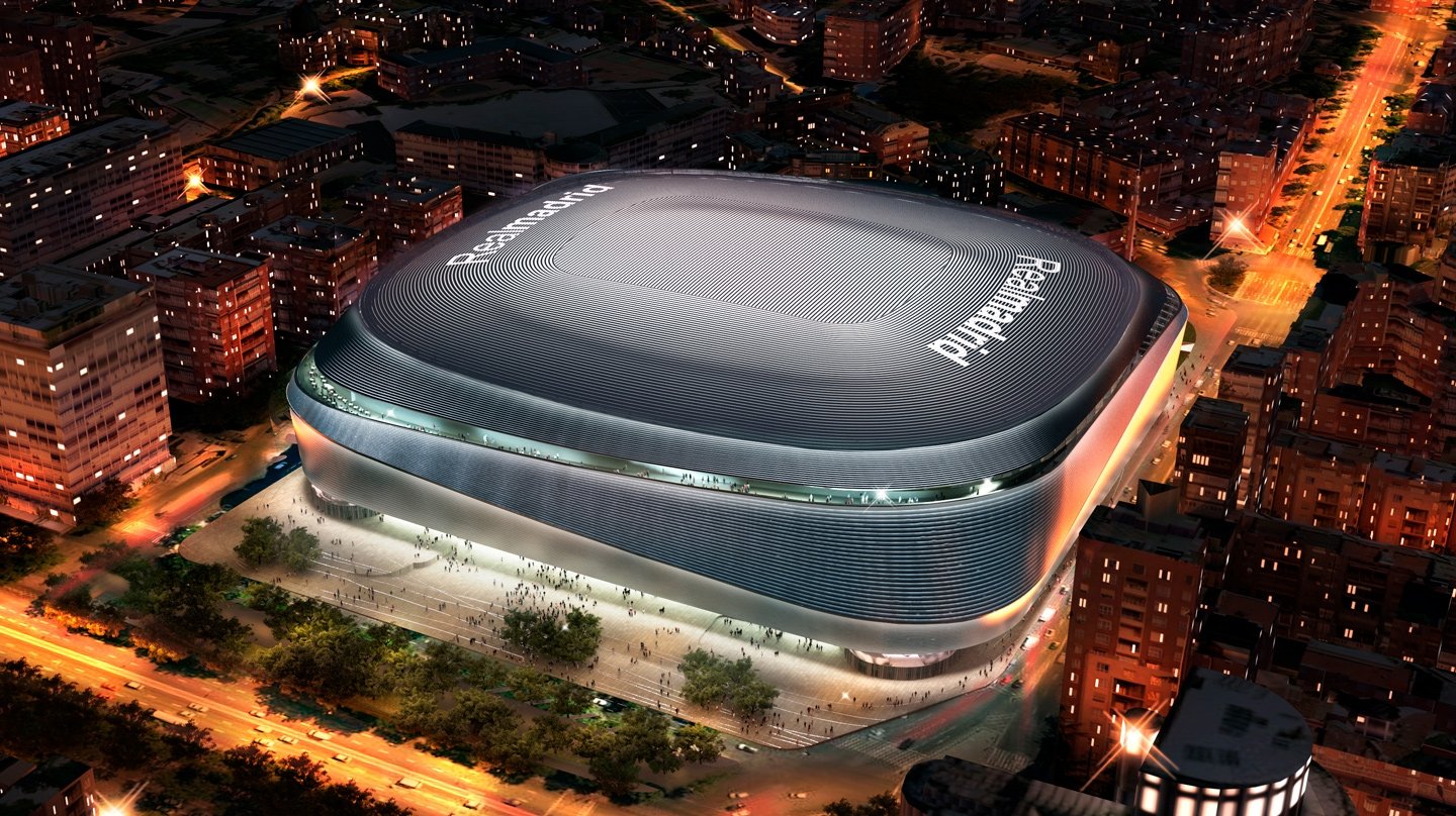 Recreación del nuevo Santiago Bernabéu