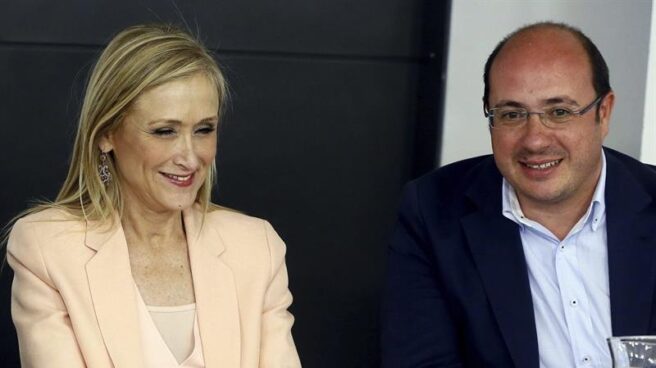 cifuentes sanchez Cristina Cifuentes y el ex presidente murciano Pedro Antonio Sánchez