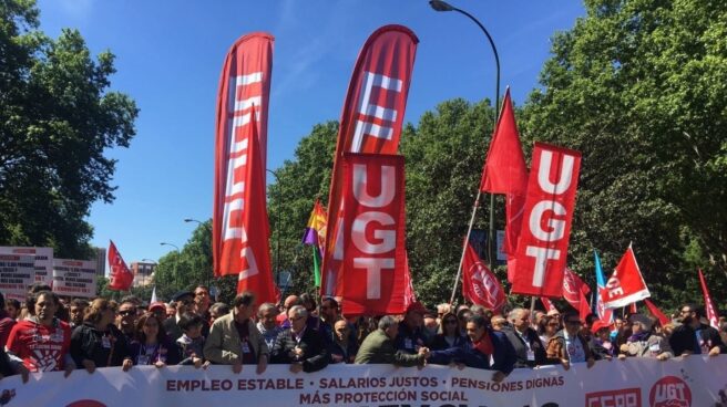 Manifestación del Primero de Mayo. Manifestación del Primero de Mayo.