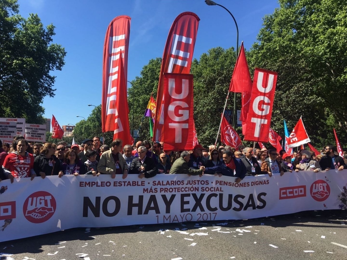 Manifestación del Primero de Mayo.