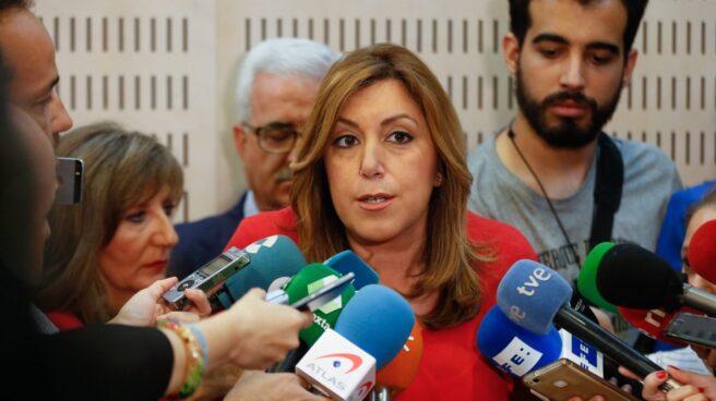 diaz-patxi-lopez La presidenta andaluza Susana Díaz, en un acto este martes.