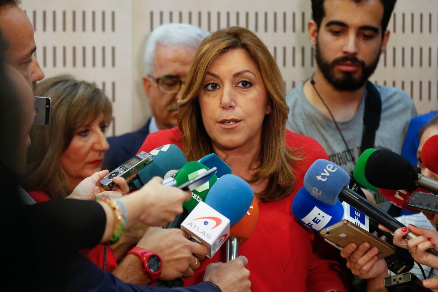 La presidenta andaluza Susana Díaz, en un acto este martes.