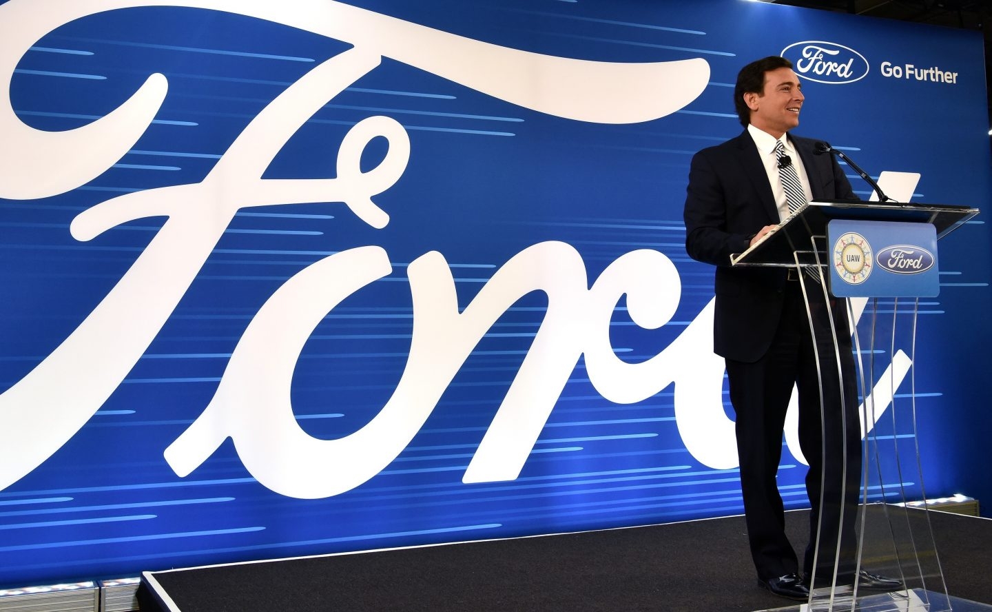 El consejero delegado de Ford, Mark Fields.