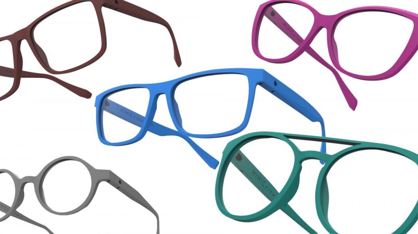 Las gafas impresas en 3D que buscan camuflarse con tu cara