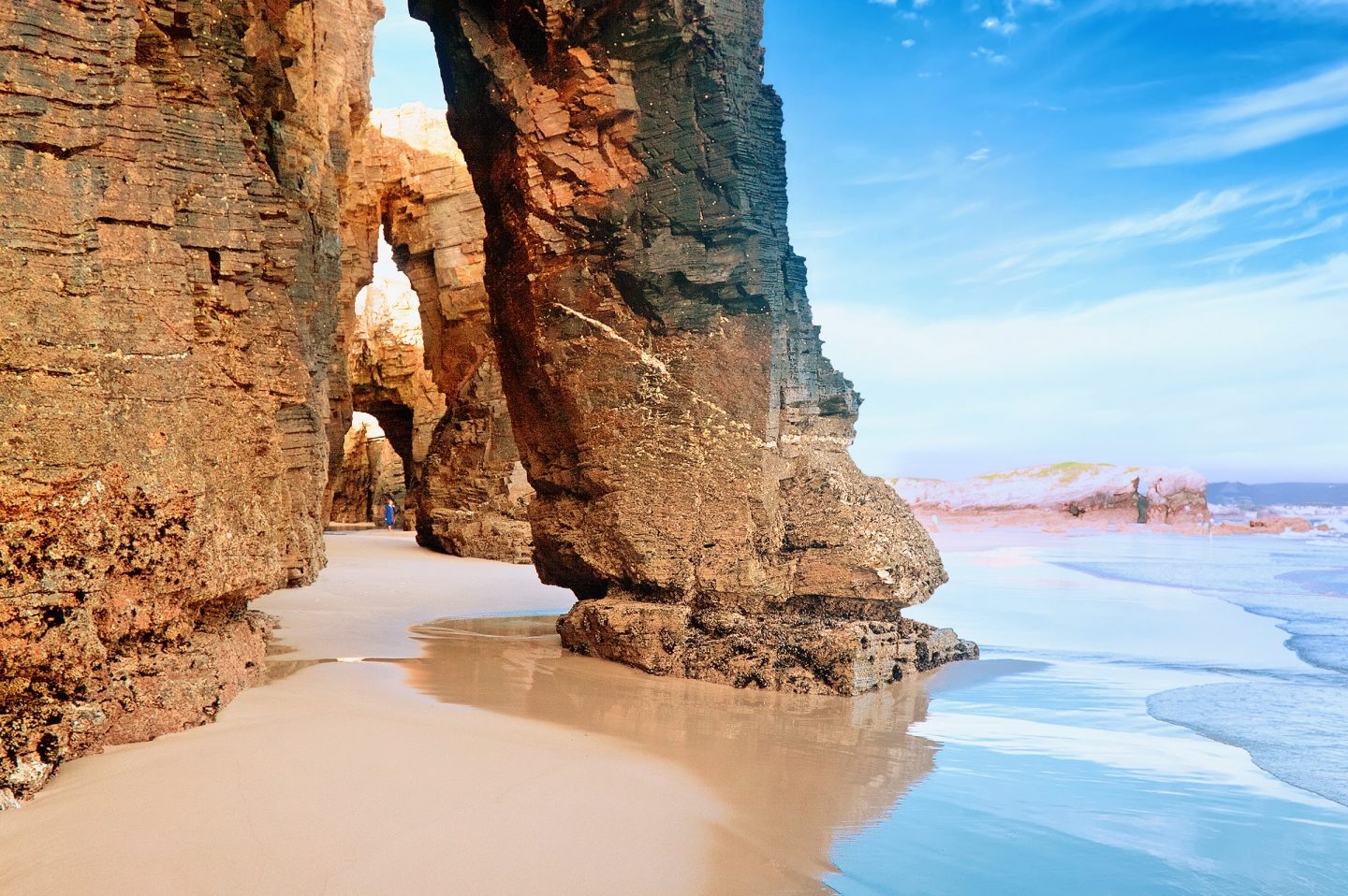 Playa de las catedrales, Galicia.