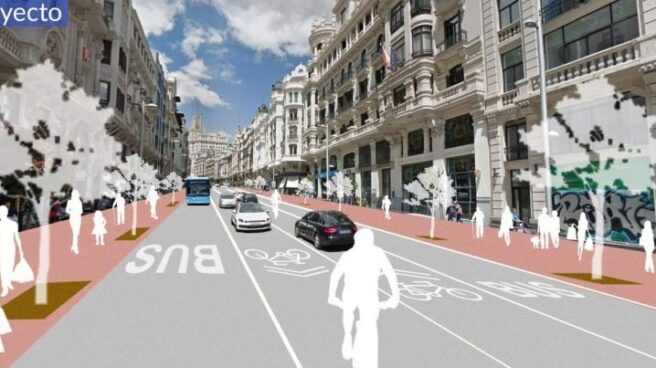 Proyecto de Gran Vía. Proyecto de Gran Vía.