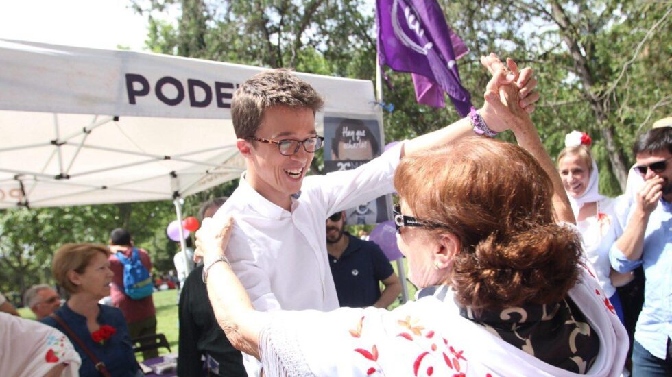 El secretario de Análisis Estratégico, Iñigo Errejón, el pasado lunes en las fiestas de San Isidro.